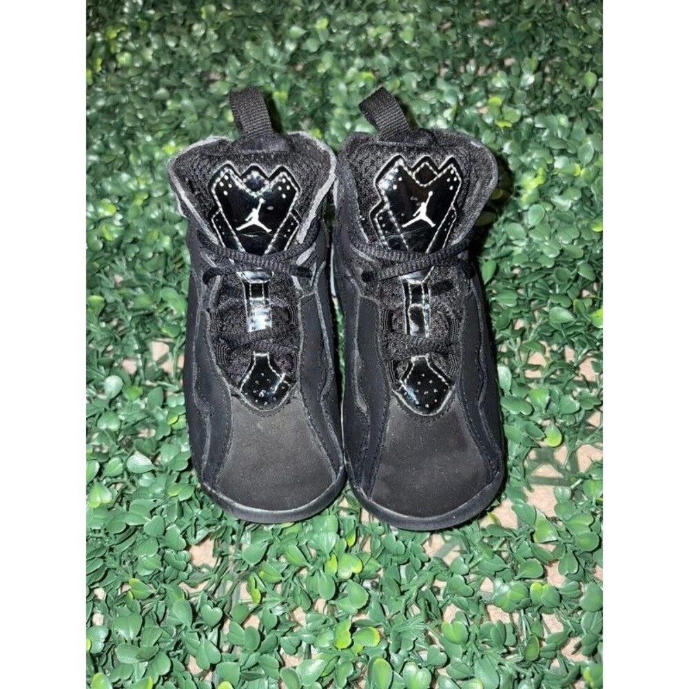 Jordan 7 True flights with grey and cream black sneakers in US 8c